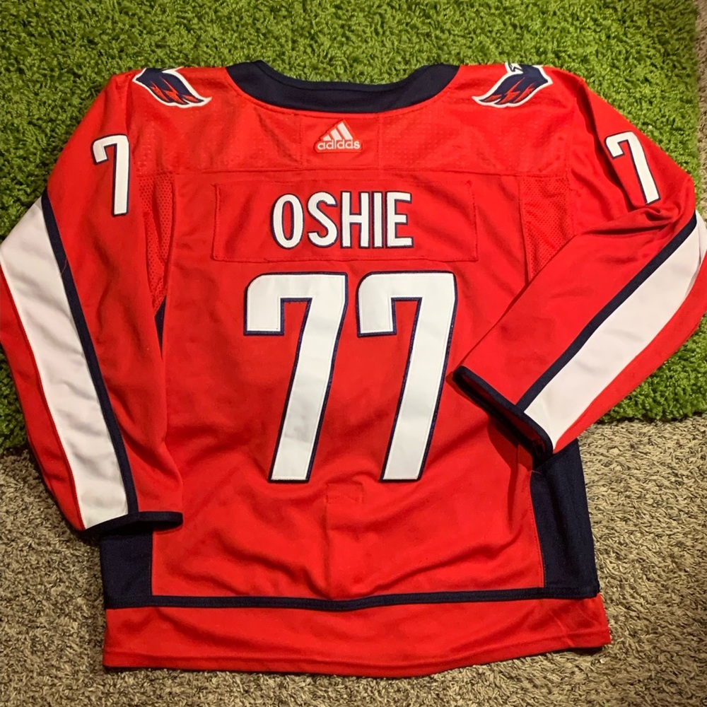 T.J Oshie Authentic Home Jersey #77